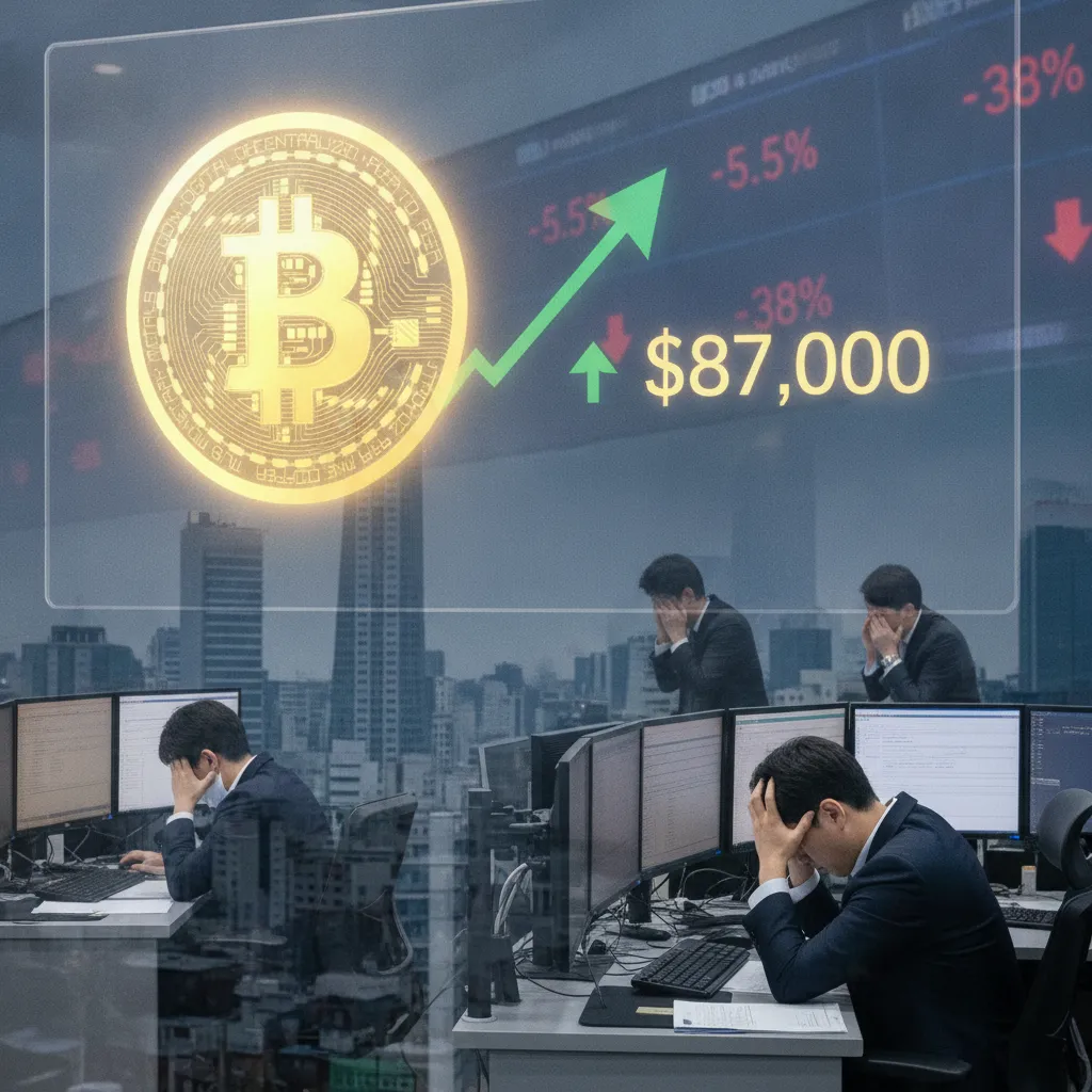 Digital Gold Shines While Seoul’s Tech Giants Tumble